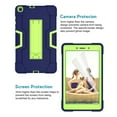 thumbnail image 3 of Dteck Case With Screen Protector For Samsung Galaxy Tab A 8.0 SM-T290 2019 Released (8.0 inches),Shockproof Rubber Armor Hybrid Case Kickstand Hard Protective Cover ,Navy+Olivine, 3 of 6