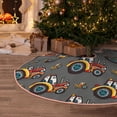 thumbnail image 5 of Sikiie Cartoon Tractor Nativity Christmas Tree Skirt, Jesus Christian Winter Holiday Tree Mat Decoration(30-48IN)48", 5 of 6