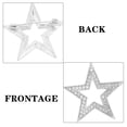 thumbnail image 4 of 2 broches de estrella de cinco puntas: broche de estrella de diamantes de imitación, elegante broche de cristal para mochila, joyería para mujer, niña, baile, fiesta, ceremonia., 4 of 5