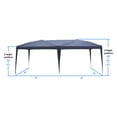 thumbnail image 4 of Syngar Outdoor Canopy Tent with Carry Bag, Waterproof 10-Person Gazebo, 210D Oxford Fabric, 20ft, 4 of 10