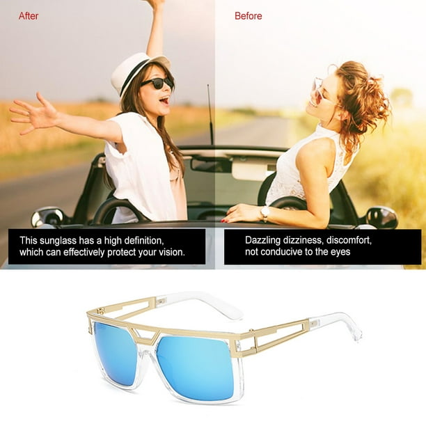 Eyewear Eyes Supplies Colorfast Comfortable These sunglasses are Glasses  High Definition Adult Accessories Outdoor Equipment Eyewear Blue