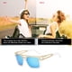 thumbnail image 3 of Jumpingount Gafas de sol, accesorio de Metal para mujer, gafas con montura cuadrada, suministros para ojos, gafas de alta definición, accesorios Lentes Azul, 3 of 6