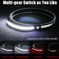 thumbnail image 4 of Linterna frontal para correr LX300 COB, luz LED roja y blanca, recargable por USB C, luz de trabajo, senderismo, pesca, 4 of 4