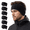 Black*6, variant on 6 Pack Men’s Winter Fleece Lined Headbands Ear Warmer , Stretch Anti-Slip Thermal Ear Covers Headbands for Outdoors