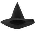 thumbnail image 3 of Lightweight Halloween Witch Hat Multi Purpose Party Accessory for Costumes, Photo Props & Performances, Comfortable Satin Material for Halloween, 3 of 4