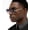 Black Silver, variant on Sunglasses Men Square Aviator Style Gold Silver Frame Shades Hip Hop Shades Black Lens
