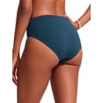 thumbnail image 2 of Bombacha de Bikini CRZ YOGA de Cintura Media con Cobertura Completa Azul XS, 2 of 5