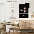 thumbnail image 4 of Elephant Stock James Webb's Stephan's Quintet Wall Art - Vertical Multi Panel Canvas - Living Room Wall Decor - Astronomy & Space Multi Panel - Black And Gray Decor By Nasa - 14" x 23", 4 of 4