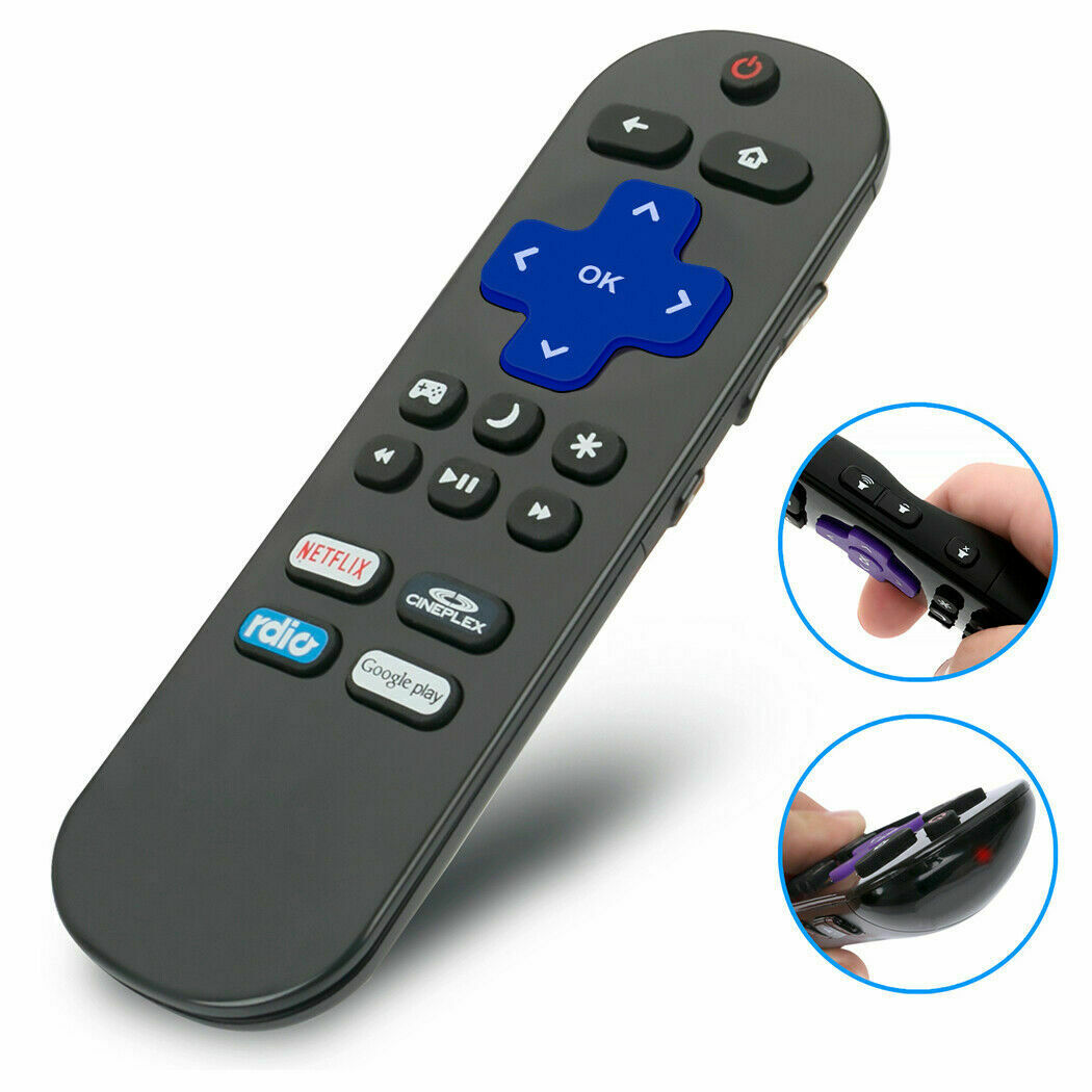 Replaced Sharp TV Remote Control for models LC32LB481U LC43LB481U LC