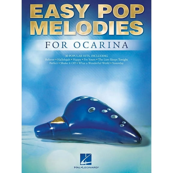 Easy Pop Melodies for Ocarina, (Paperback)