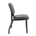 thumbnail image 3 of Boss Office Chaise d'Invité Sans Accoudoirs Capacité de 400 lb, 3 of 6