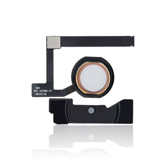 Replacement Home Button With Flex Compatible For iPad Mini 5 (Rose Gold)