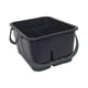 thumbnail image 5 of Cesta para suministros de limpieza, cesta para ducha, bolsa de mano con 4 compartimentos, cubo para herramientas multifuncional, cesta organizadora, 5 of 9