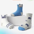 thumbnail image 6 of Fraobbg 12 Pairs Baby Anti Slip Crew Socks with Grips Toddlers Little Boys Girls Infants Kids Non Skid, 6 of 10