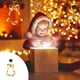 thumbnail image 5 of Decoración navideña con luz LED y gancho de ventosa, árbol de Navidad, copo de nieve, muñeco de nieve, funciona con pilas, para interior, dormitorio, escaparate, luces navideñas, luces navideñas blanc, 5 of 6