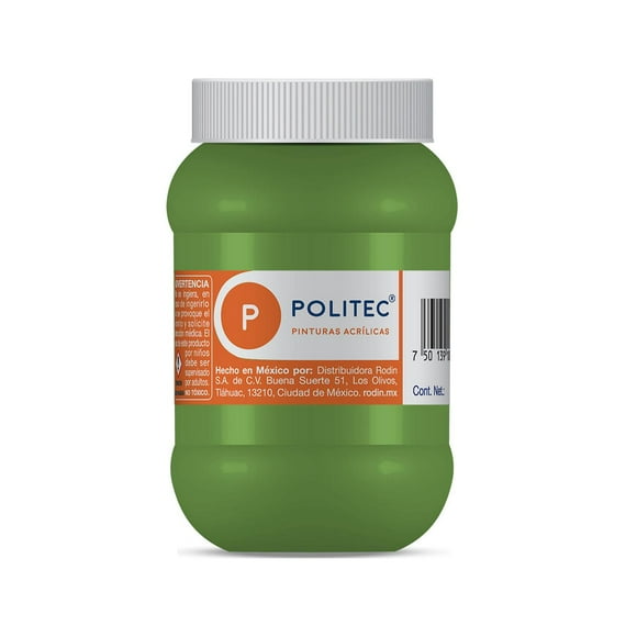 Pintura Acrilica Linea 300 500Ml Politec multicolor 500 ml