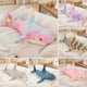 thumbnail image 2 of Almohada de tiburón de peluche, muñeco de tiburón, muñeco de trapo, muñeco durmiente de simulación, cojín para sofá, 2 of 6