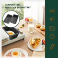 thumbnail image 4 of 2Pcs Bread Pans for Baking Nonstick Carbon Steel Loaf Pan Tray Toast Mold Cake Loaf Pastry Toast Box, 4 of 5