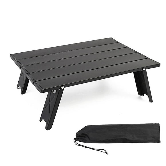Outdoor Folding Table With Transport Bag, Aluminum Alloy Coffee Table, Computer Desk For Outdoor Barbecue, Camping Tent, Picnic