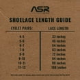 thumbnail image 4 of ASR Outdoor 550 Paracord Hiking Boot Laces Replacement Shoelaces, Grey 1 Pair, 4 of 4