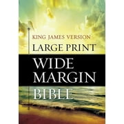 HENDRICKSON PUBLISHERS Large Print Wide Margin Bible-KJV (Large Print) (Hardcover)