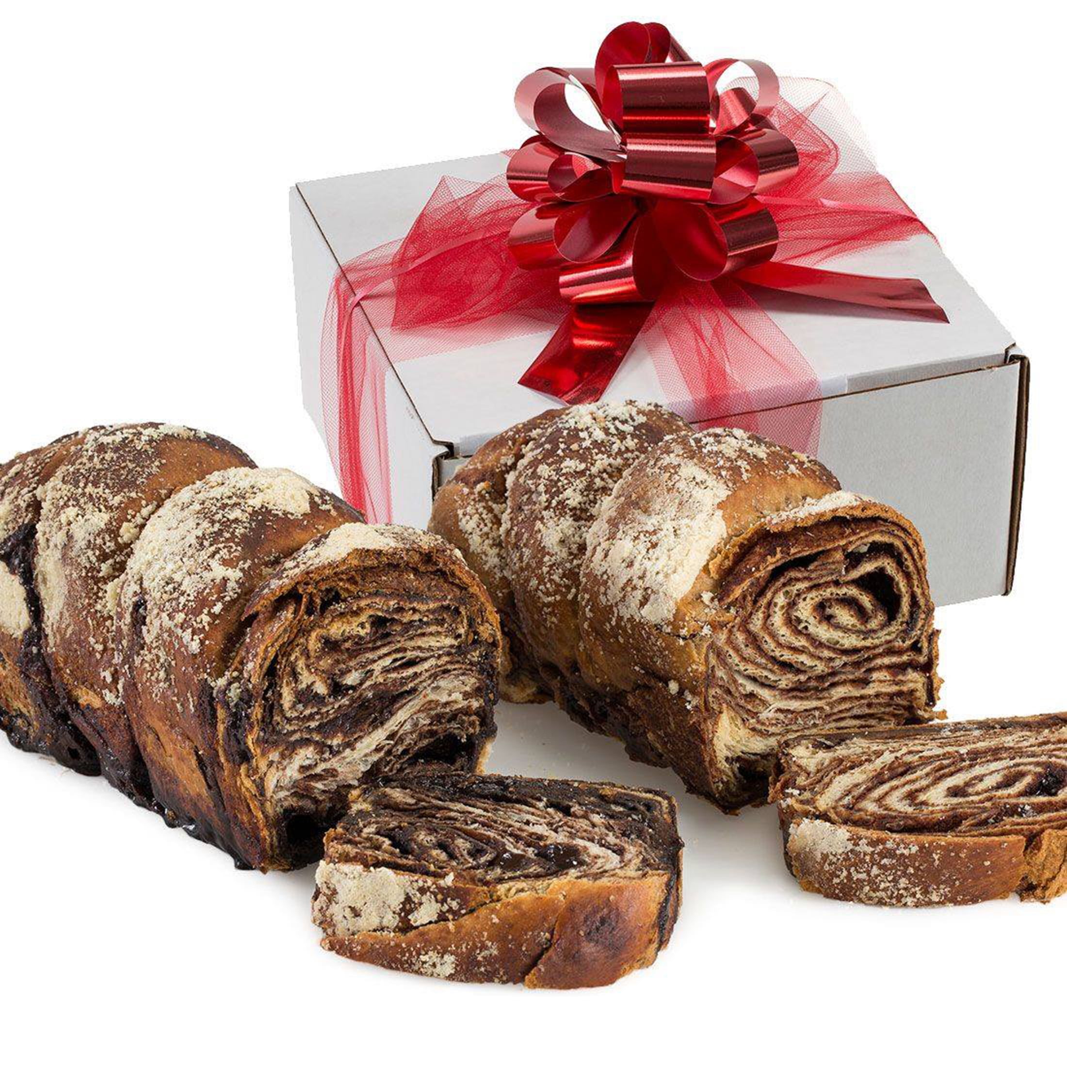 Green's Bakery Chocolate and Cinnamon Babka Cake, 2 Pack 14 oz.