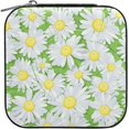 thumbnail image 2 of Coolnut Wild Flowers Travel Jewelry Case for Women Girls,PU Leather Mini Jewelry Organizer Jewelry Holder, Portable Travel Jewelry Box for Earrings, Rings, Bracelets and Necklaces Women Gifts, 2 of 7