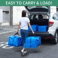 thumbnail image 5 of RUseeN 8-Pack Heavy Duty Extra Large Moving Bags W/Reinforced Handles & Zippers, Storage Totes for Space Saving, Alternative to Moving Box, Packing & Moving Supplies - Blue, 5 of 7