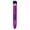 Chrome Purple, variant on LeLuv 7" Classic Showerproof Vibrator Multi-speed Massager - Silver