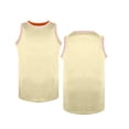 thumbnail image 2 of Ceisia Customizable Basketball Jersey Tank Top with Trim Multi-Color Pack Beige 12-13Years Gifts for Father, 2 of 9