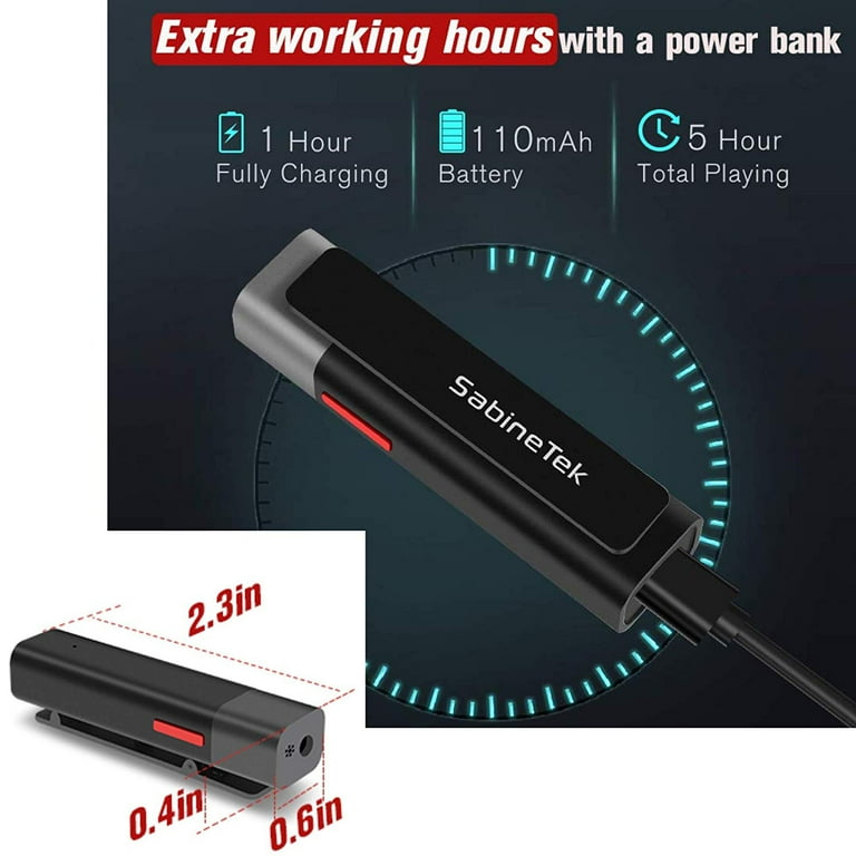 Sabinetek smartmike+ wireless lavalier microphone sale