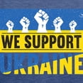 thumbnail image 3 of CafePress - We Support Ukraine T Shirt - Womens Tri-blend T-Shirt, 3 of 4