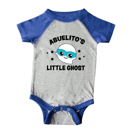 

Inktastic Cute Abuelito s Little Ghost with Stars Gift Baby Boy or Baby Girl Bodysuit
