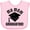 AD-Pink, variant on Inktastic My Mom Graduated Boys or Girls Baby Bib