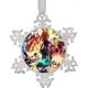 thumbnail image 1 of Christmas Ornaments Hanging Snowflake Stainless Steel Decorations (Anime My Hero ACA-de-mia), 1 of 5