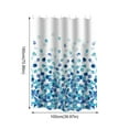thumbnail image 3 of Hotel Shower Curtain and Liner Set Machine Washable Soft Polyester Bath Tub Curtain, 3 of 3