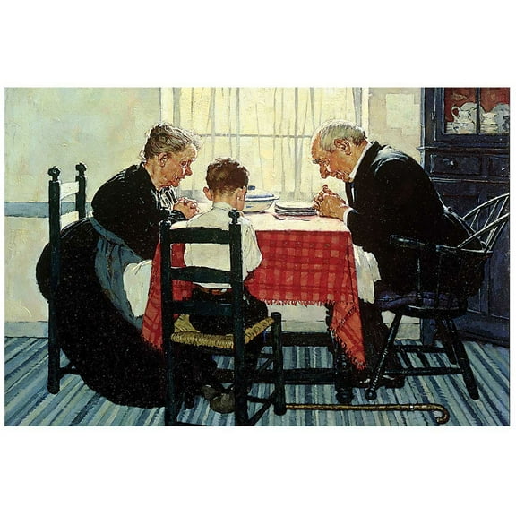 Saying Grace, a 1000-piece Puzzle by Tomax Puzzles