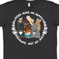 thumbnail image 4 of Inktastic Dogs Make Me Happy, Hoomans Not So Much-Cute Dog Family T-Shirt, 4 of 5