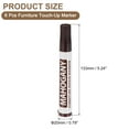 thumbnail image 2 of Uxcell Furniture Repair Wood Markers 6 Pack Mahogany Touch Up Filler Sticks Oil Based Paint Markers for Scratches Wood Floors, 2 of 7