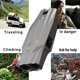 thumbnail image 4 of Silbato de emergencia de titanio Rawiri, pequeño silbato de seguridad portátil de doble tubo para acampar, senderismo y entrenamiento, 4 of 5