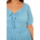 thumbnail image 4 of Vestido con realce de silueta Roman Fashion modelo 4279 Azul Talla Extra 38, 4 of 6