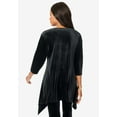 thumbnail image 2 of Roaman's Women's Plus Size Velour Hanky Hem Tunic, 2 of 4