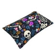 thumbnail image 3 of LNWH Rectangle Pillow Cover, Festival Skeletons Colourful Flowers Cushion Covers Pillowcase for Couch Bedroom Sofa, 16"x24", 3 of 7