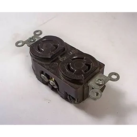 Arrow Hart 4700 Brown Hart-Lock Duplex Receptacle 15A 125V
