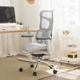 thumbnail image 3 of SIHOO Doro S100 Ergonomic Office Chair - with Dual Dynamic Lumbar Support, 5-Level Adjustable Backrest, 4D Coordinated Armrests, 135-degree Max. Recline Angle White, 3 of 13
