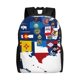 thumbnail image 1 of Disketp The Map Of United States Mochila Unisex de Apertura Lateral Completa, Mochila para Laptop para Escuela, Trabajo y Viajes, 1 of 8