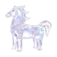 thumbnail image 2 of Elodie Figurine de Cheval en Cristal Sculpture Décorative pour Animal de Collection Moderne AB Coloré, 2 of 8