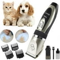 thumbnail image 1 of Professional Dog Cat Clipper Pet Clipper ,Ceramic Blades Rechargeable Wire with 4 Adaptable Combs, 1 of 5