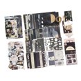 thumbnail image 3 of LetCart 100 Hojas De Pegatinas Vintage Para álbum De Recortes, Pegatinas Decorativas Para Diario Estético Para Manualidades, álbum De Tarjetas(La luz de la luna cae y el cuervo vuela), 3 of 5
