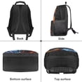 thumbnail image 5 of KUIFORTI Ice Fire Wolf Print Kids School Backpack Large Capacity with Multiple Organizer Pockets for Elementary Middle Boys Back to School Gifts for Students, 5 of 7